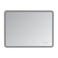 СТАЙЛ D13  Зеркало 800*600 с часами