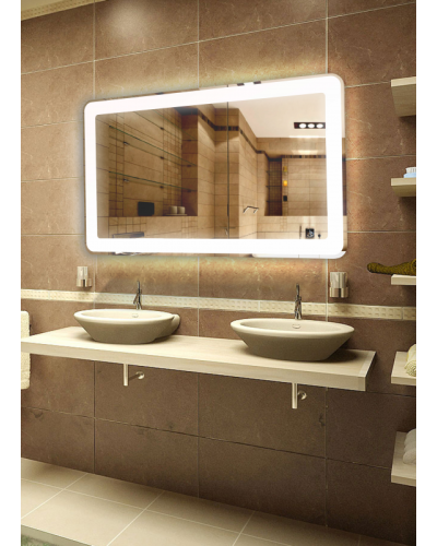 СТАЙЛ V2 Зеркало 1200*800 с датчиком движения