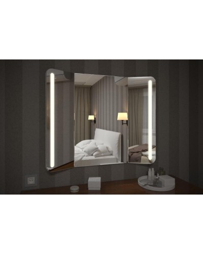 СТАЙЛ Трюмо1 Зеркало 1000*800 с Led подсветкой и сенсорным выключателем