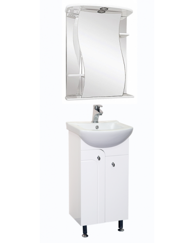 Лиана - 55 Зеркало - шкаф прав. (свет)