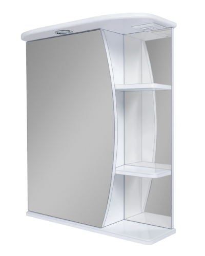 Луна - 55 Зеркало - шкаф лев. (свет)