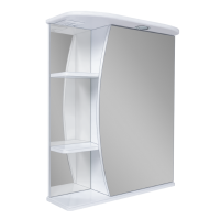 Луна - 55 Зеркало - шкаф прав. (свет)