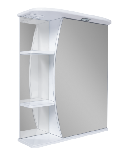 Луна - 55 Зеркало - шкаф прав. (свет)