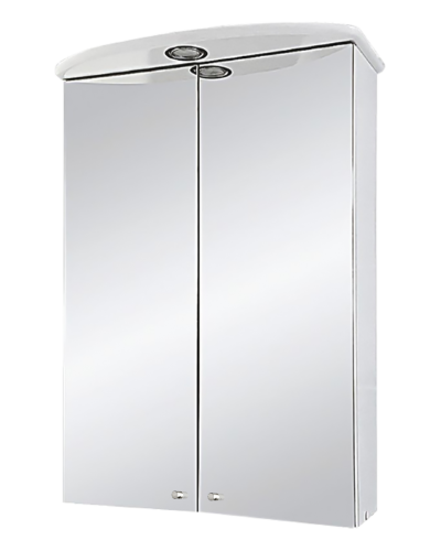 Мимоза - 50 зеркало - шкаф (свет)