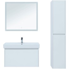 Зеркало Aquanet Nova Lite 90 242264 с подсветкой Белое