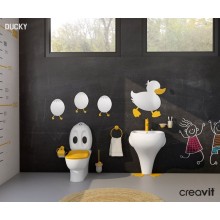 Зеркало Creavit Ducky DC30035-B детское Желтое