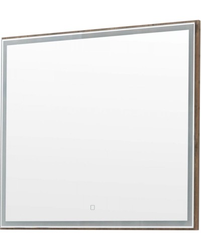 Зеркало Aquanet Nova Lite 90 249516 с подсветкой Дуб рустикальный