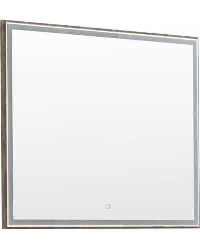 Зеркало Aquanet Nova Lite 90 249516 с подсветкой Дуб рустикальный