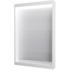 Зеркало 1MarKa Aris 60 У83226 с подсветкой Белое глянцевое