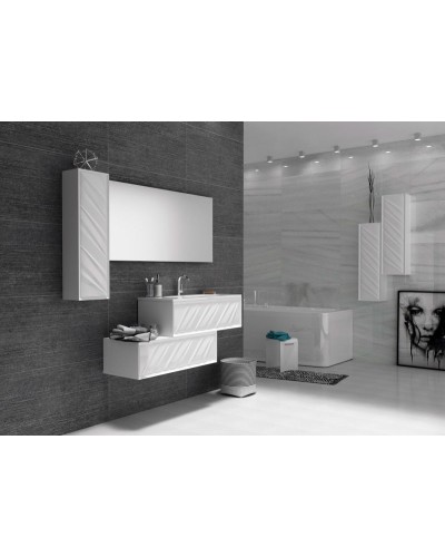 Зеркало Marka One Glace 100 У73580 с подсветкой Холодный свет 300 LED