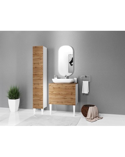 Зеркало Marka One Lola 50 У85580 с подсветкой Холодный свет 300 LED