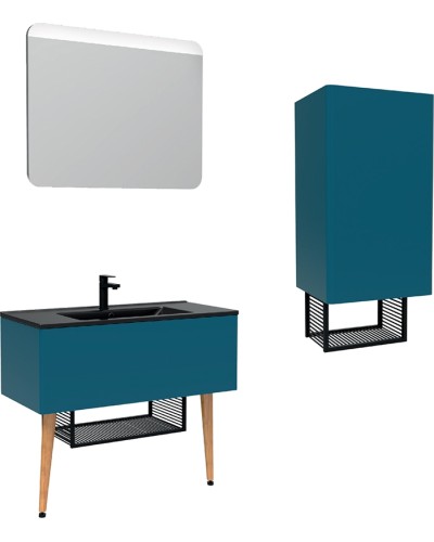 Зеркало Creavit Zeon 90 ZE4001.01.SS с подсветкой Хром