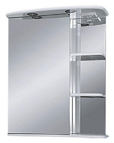 МАГНОЛИЯ-60 зеркало-шкаф лев.  (свет)