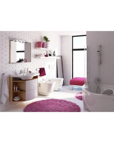 Зеркало с подсветкой береза/белый 78х68 см Ravak Rosa M 780 R X000000161