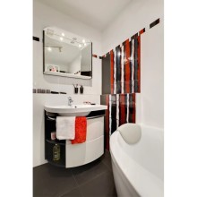 Зеркало с подсветкой strip onyx/белый 78х68 см Ravak Rosa M 780 R X000000315