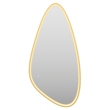 VENUS - Зеркало 600х1200 капля Varket (золото янтарь) нейтр.св. сенсор на зеркале