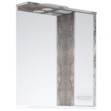 Зеркало со шкафом Corozo Лорена 65 SD-00000296 с подсветкой Антик Белое