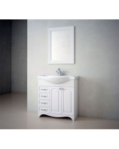 Зеркало Corozo Классика 80 SD-00000271 Белое