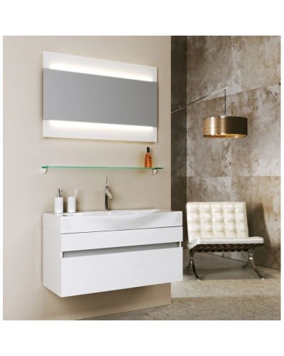 Зеркало 80х60 см с подсветкой Aqwella 5 Stars Bergamo Ber.02.08