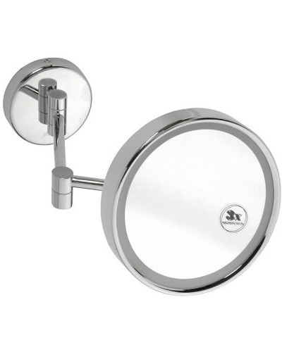 Косметическое зеркало Bemeta Cosmetic mirrors 112101142 с подсветкой с увеличением Хром