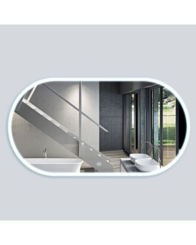 Зеркало Vincea 120 VLM-2K120 с подсветкой с сенсорным выключателем