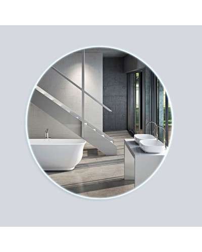 Зеркало Vincea 65 VLM-2H650 с подсветкой с сенсорным выключателем