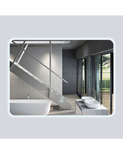 Зеркало Vincea 80 VLM-2I800 с подсветкой с выключателем на движение