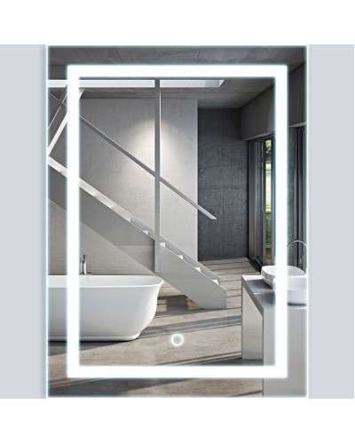 Зеркало Vincea 60 VLM-2L600 с подсветкой с сенсорным выключателем