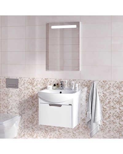 Зеркало Cersanit Led 010 Base 60 KN-LU-LED010x60-b-Os с подсветкой сверху