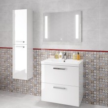 Зеркало Cersanit Led 020 Base 80 KN-LU-LED020x80-b-Os с подсветкой с диммером