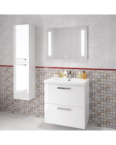 Зеркало Cersanit Led 020 Base 80 KN-LU-LED020x80-b-Os с подсветкой с диммером