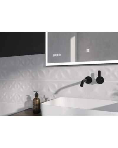 Зеркало Cersanit Led 011 Design 100 KN-LU-LED011x100-d-Os с подсветкой с часами