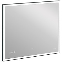 Зеркало Cersanit Led 011 Design 80 KN-LU-LED011x80-d-Os с подсветкой с часами