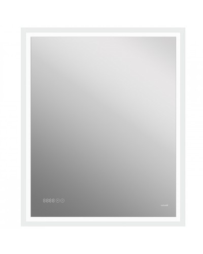 Зеркало Cersanit Led 080 Design Pro 70 KN-LU-LED080x70-p-Os с подсветкой с часами и подогревом