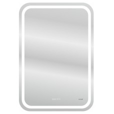 Зеркало Cersanit Led 050 Design Pro 55 KN-LU-LED050x55-p-Os с подсветкой с часами и подогревом