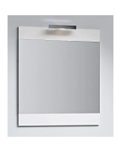 Зеркало 70х80 см со светильником сосна магия Br.02.07/SM