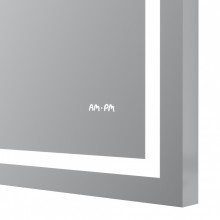 Зеркало AM.PM Gem 100 M91AMOX1001WG с подсветкой с механическим выключателем