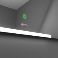 Зеркало Owl 1975 Otalia 100 OWLM200601 с подсветкой с сенсорным выключателем