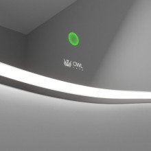 Зеркало Owl 1975 Roxen 65 OWLM200100 с подсветкой с сенсорным выключателем