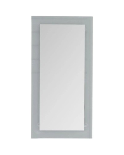 Зеркало 50х100 см с подсветкой алюминий Aquanet Нота 00159095