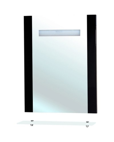 Зеркало Bellezza Берта 75 4610712050048 с подсветкой Черное