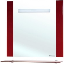 Зеркало Bellezza Берта 90 4610715050038 с подсветкой Красное