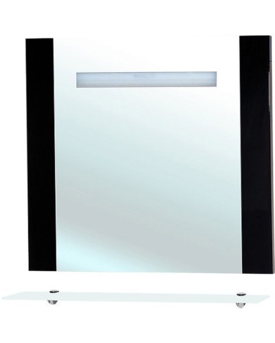 Зеркало Bellezza Берта 90 4610715050045 с подсветкой Черное