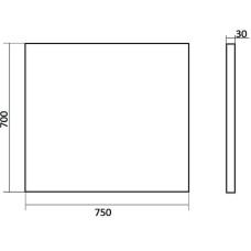 Зеркало Orange Nature 75 ON-75ZE с подсветкой с сенсорным выключателем