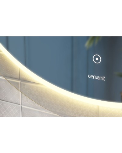 Зеркало Cersanit Led 012 Design 88 KN-LU-LED012x88-d-Os с подсветкой с сенсорным выключателем