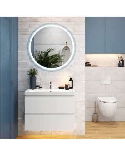 Зеркало Cersanit Led 012 Design 88 KN-LU-LED012x88-d-Os с подсветкой с сенсорным выключателем