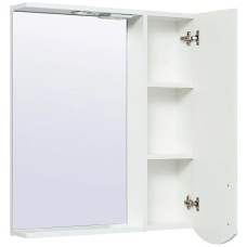 Зеркало со шкафом Runo Неаполь 65 R 00-00001030 с подсветкой Белое
