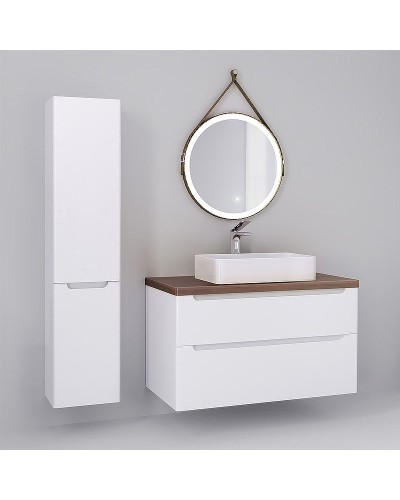 Зеркало Jorno Wood 50 Wood.02.50/ТК с подсветкой с бесконтактным выключателем