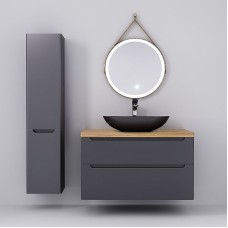 Зеркало Jorno Wood 50 Wood.02.50/ТК с подсветкой с бесконтактным выключателем