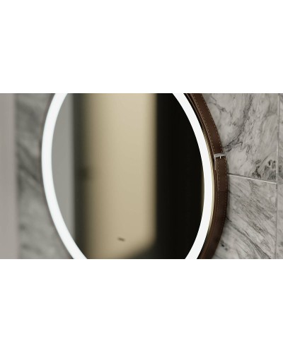 Зеркало Jorno Wood 50 Wood.02.50/ТК с подсветкой с бесконтактным выключателем